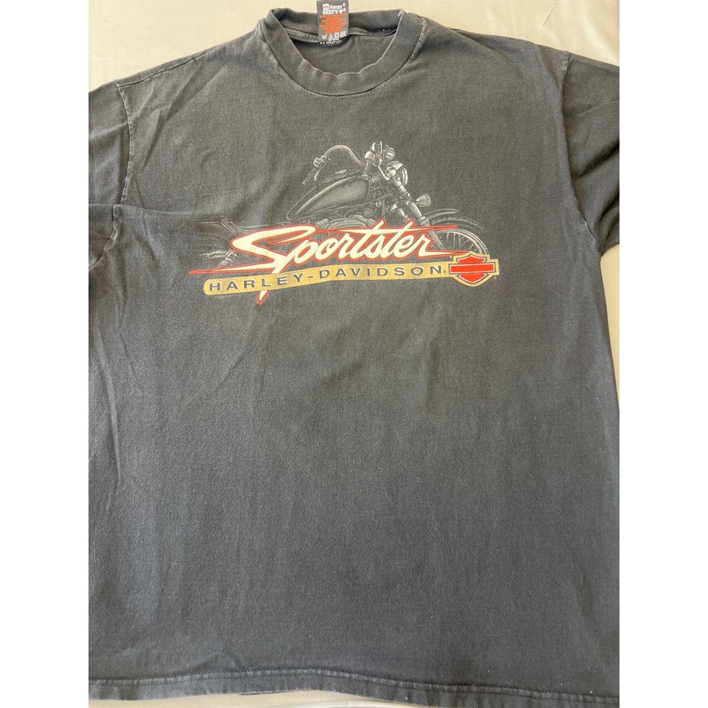 Vintage Harley-Davidson Sportster T-Shirt Las Vegas Southern Nevada XL Black